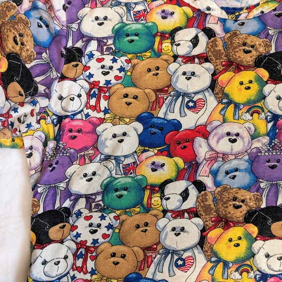 Vintage Beanie Baby Bear Rare Iconic 90's T shirt - Picture 2 of 6